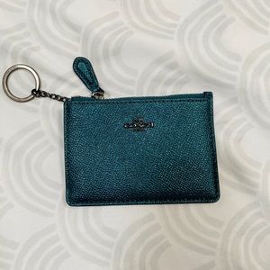 Coach Card Case Key Holder Coin Purse